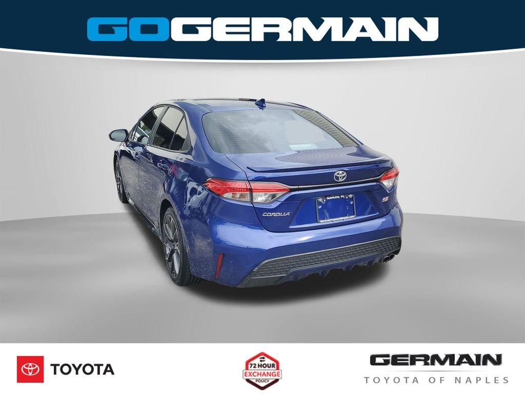 Used 2020 Blue Toyota SE image 11