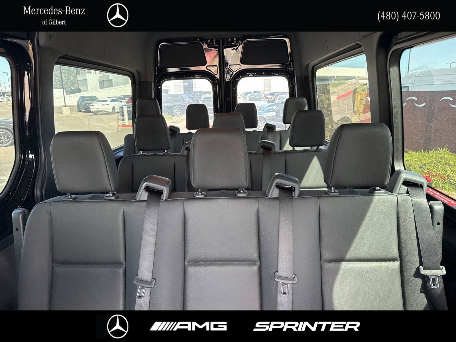 New 2026 Obsidian Black Metallic Mercedes-Benz Passenger 144 WB image 23