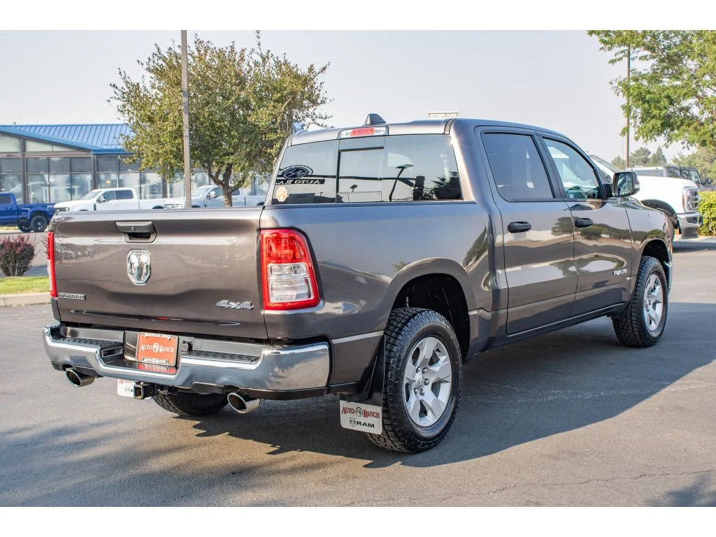 Used 2023 Granite Crystal Metallic Clearcoat Ram Big Horn image 8