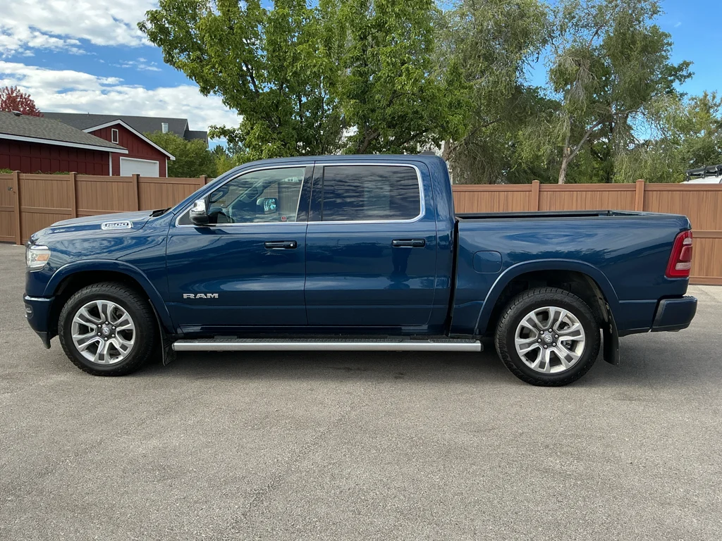 Used 2023 Patriot Blue Pearl Ram Limited Longhorn image 8