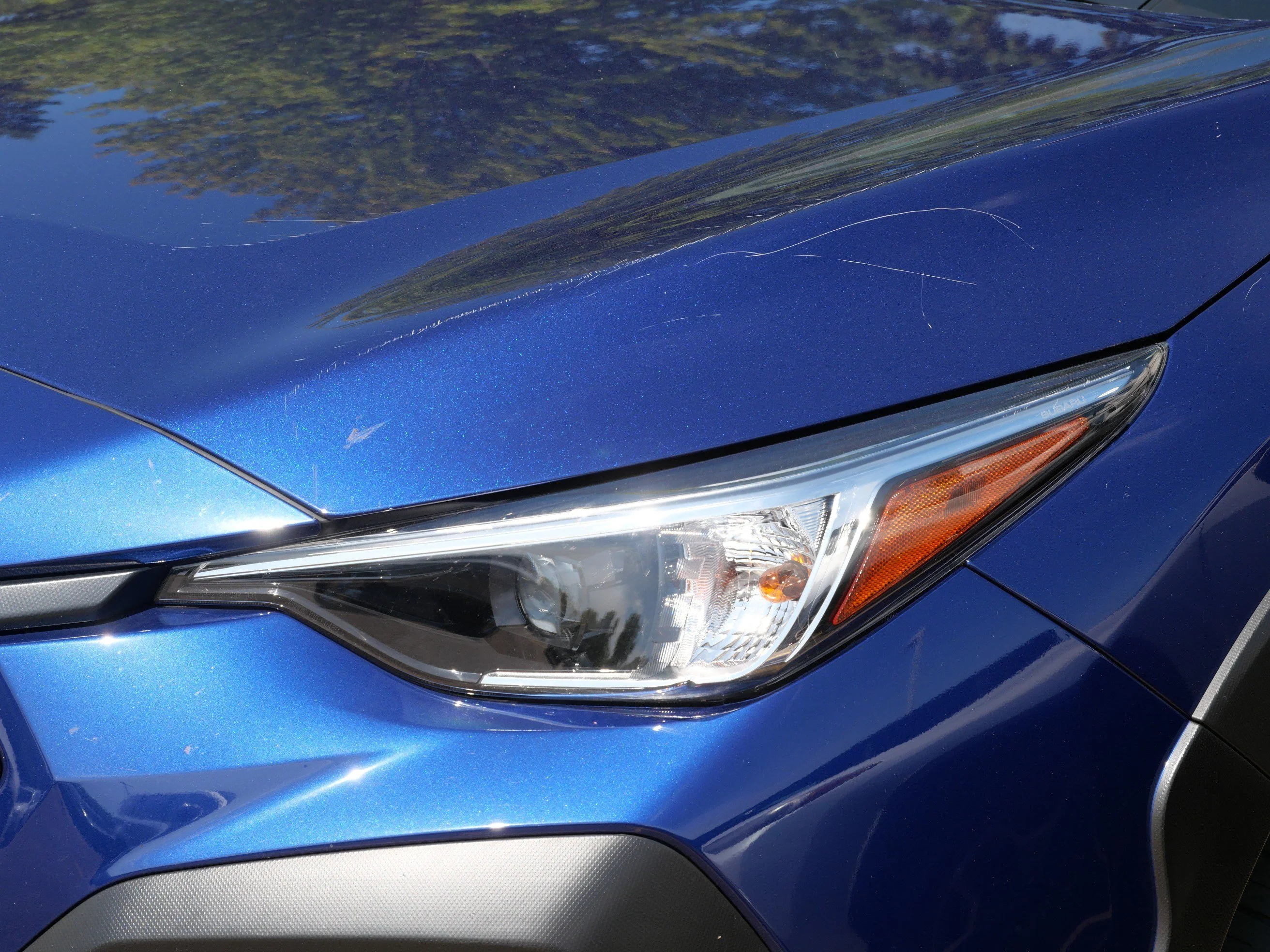 Used 2024 Sapphire Blue Pearl Subaru SUV CVT image 9