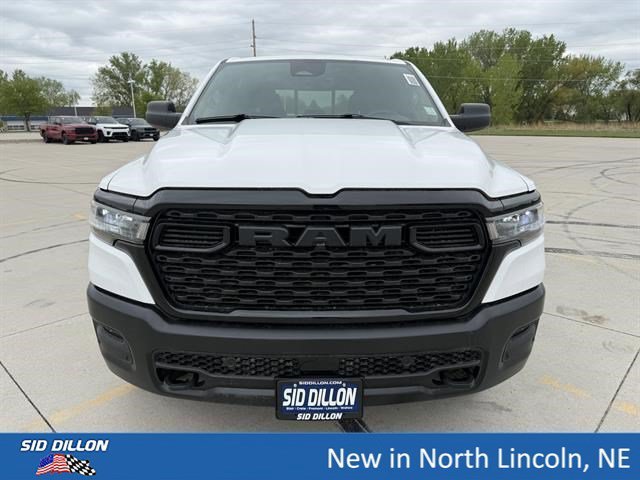 New 2026 Bright White Clear-Coat Exterior Paint RAM Warlock Crew Cab 4x4 5