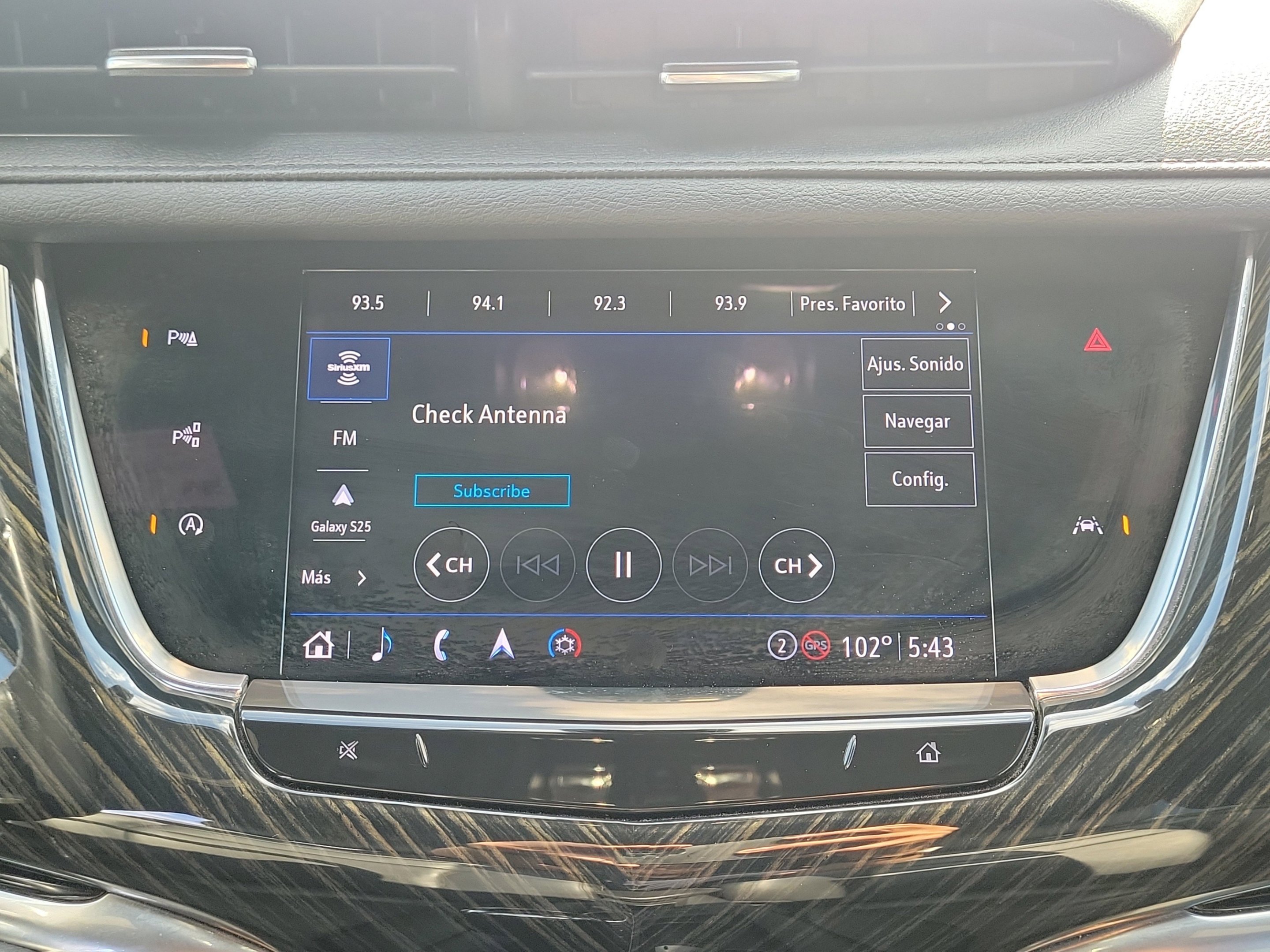 Used 2023 Stellar Black Metallic Cadillac Premium Luxury image 17