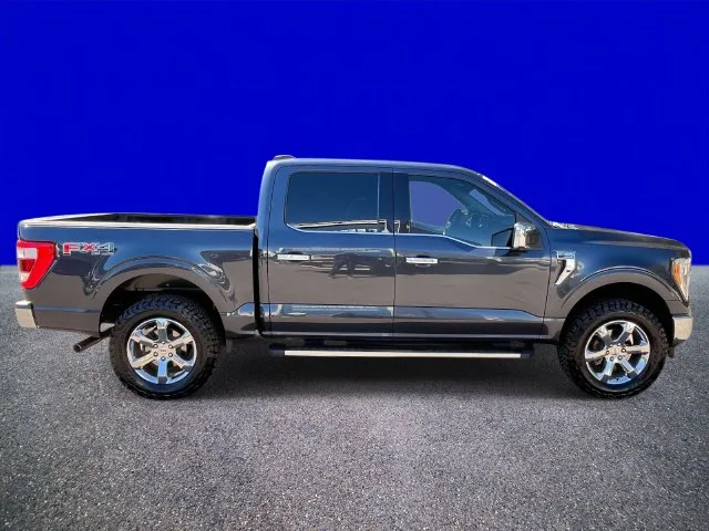 Used 2021 Quartz Metallic Ford Lariat image 2