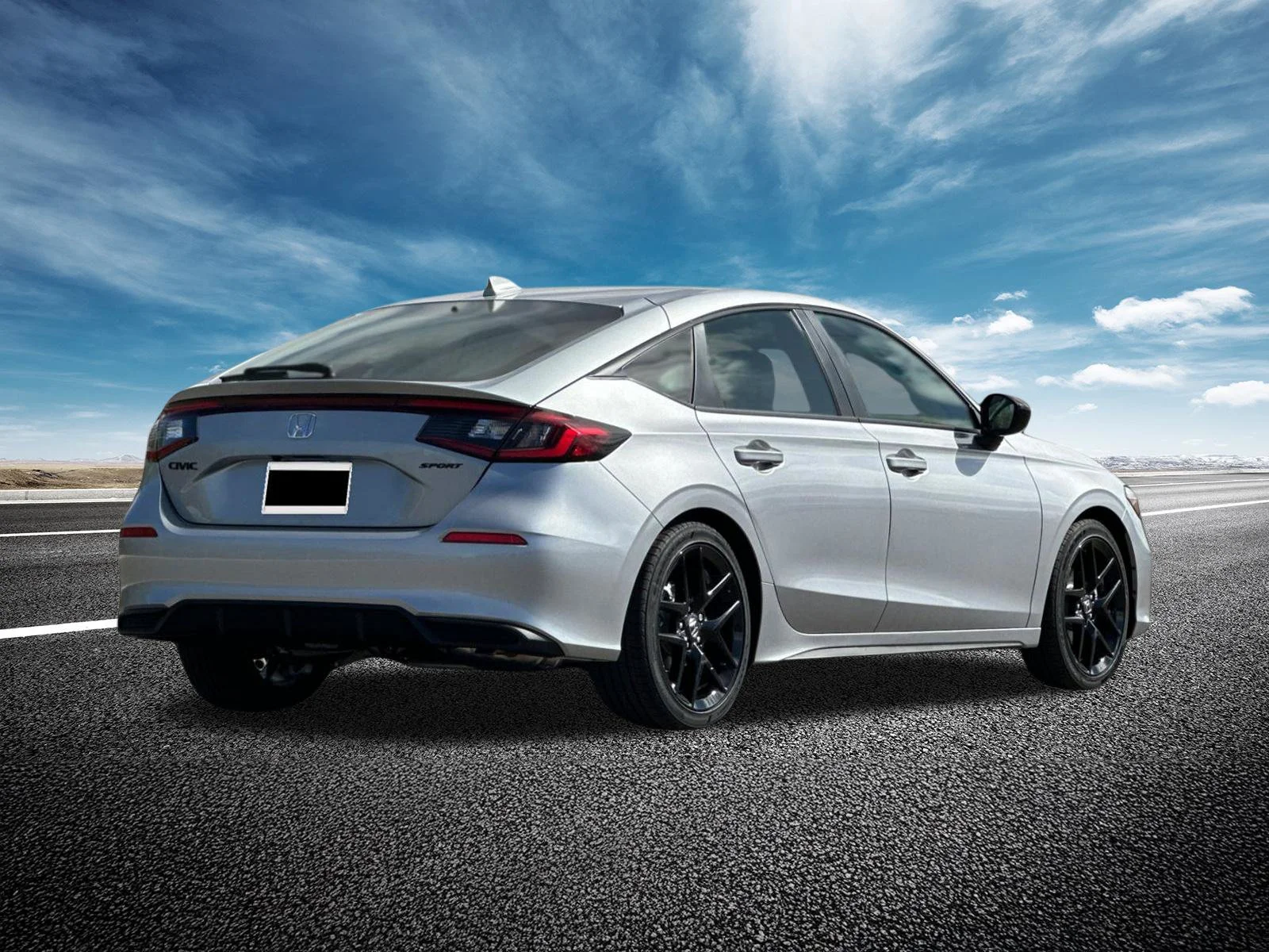 New 2026 Solar Silver Metallic Honda Sport image 3