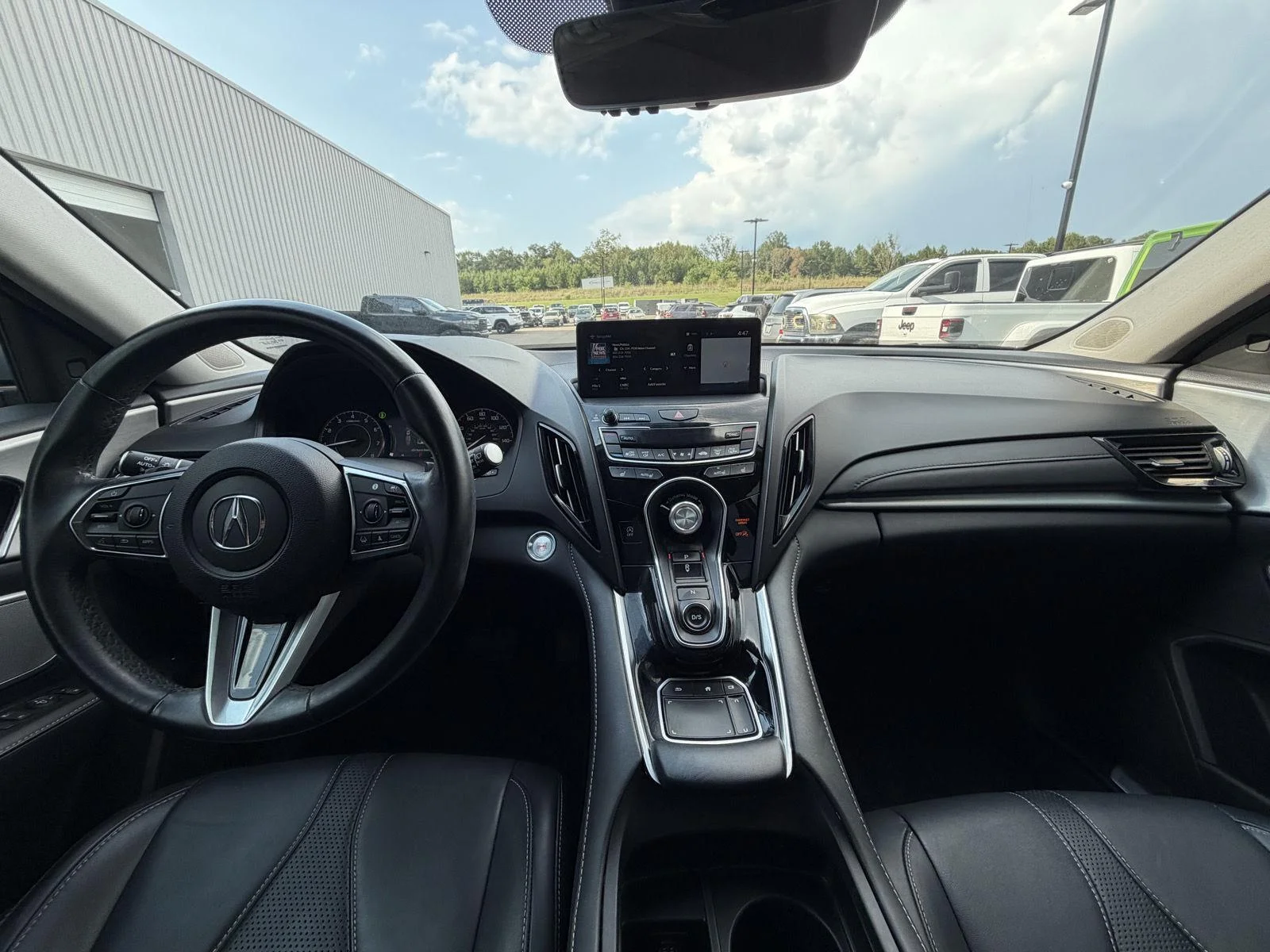 Used 2023 Lunar Silver Metallic Acura w/Tech image 7
