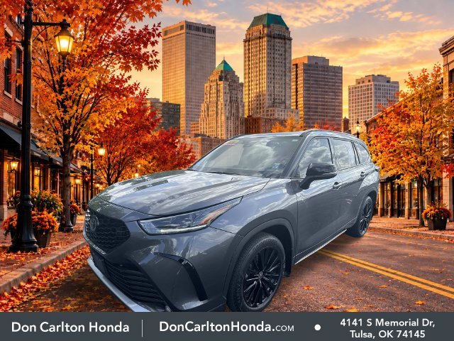 Used 2024 Magnetic Gray Metallic Toyota XSE image 3