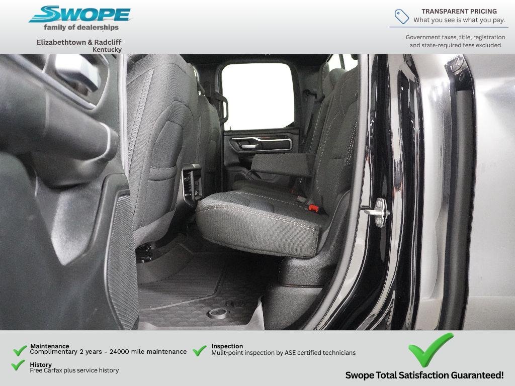 Used 2021 Diamond Black Crystal Pearlcoat Ram Big Horn image 11