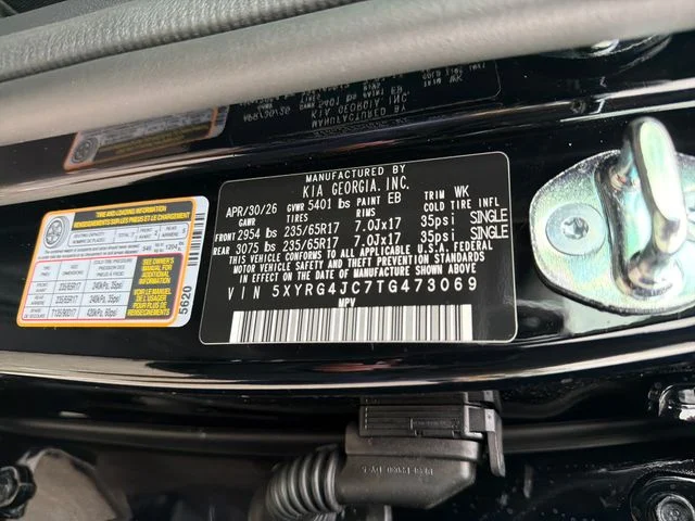 New 2026 Ebony Black Kia LX image 24