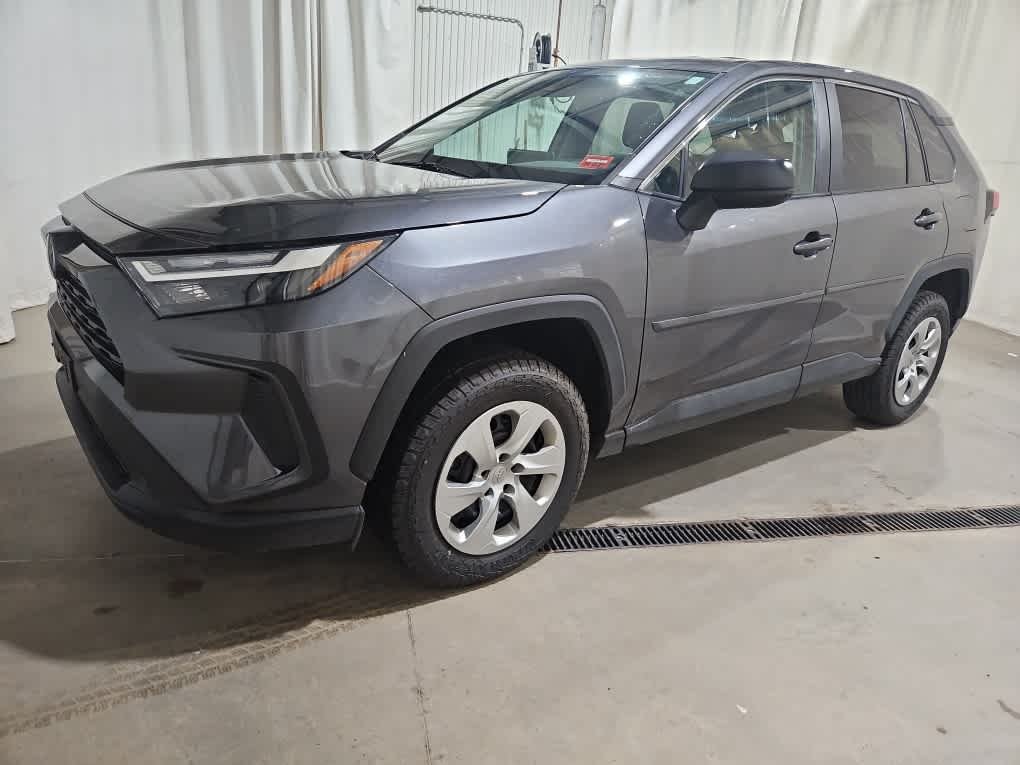 Used 2023 Magnetic Gray Metallic Toyota LE image 2