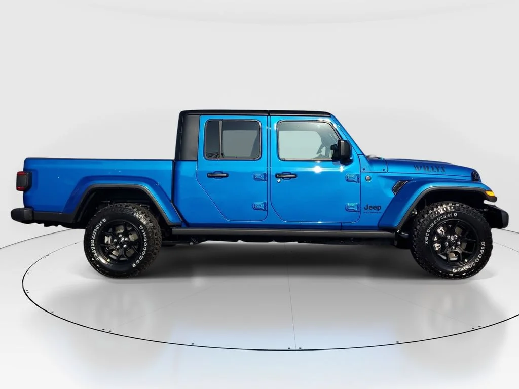 New 2026 Hydro Blue Pearl-Coat Exterior Paint Jeep Willys image 2