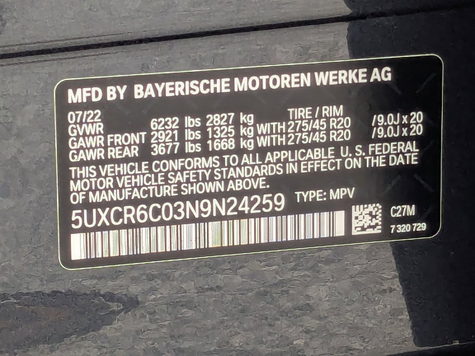 Used 2022 Arctic Grey Metallic BMW xDrive40i image 27