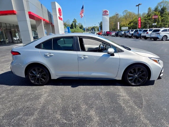 Used 2024 Silver Toyota SE image 10
