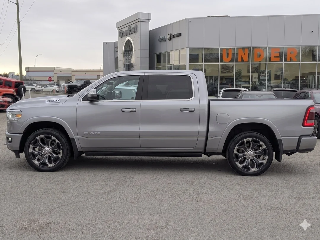 Certified Used 2023 Silver RAM Limited - - 4x4 - Elite Pkg - Ltd Lvl 1 Grp - Pano Sunroof - 22 Wheels & More! image 5