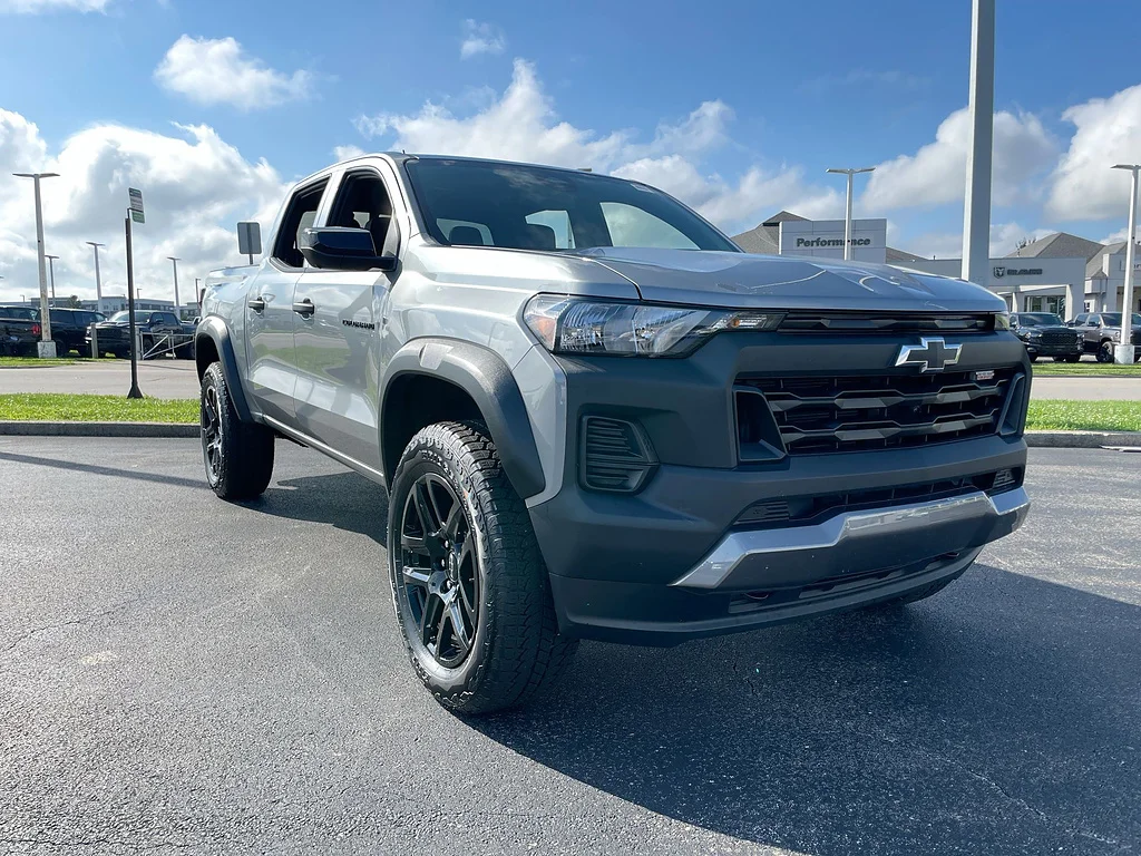 Used 2023 Sterling Gray Metallic Chevrolet Trail Boss image 34