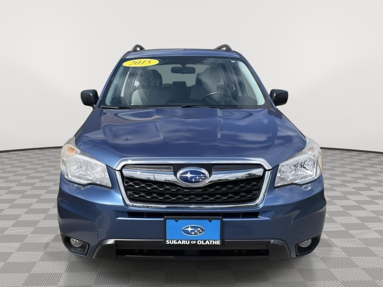 Used 2015 Quartz Blue Pearl Subaru 2.5i image 3