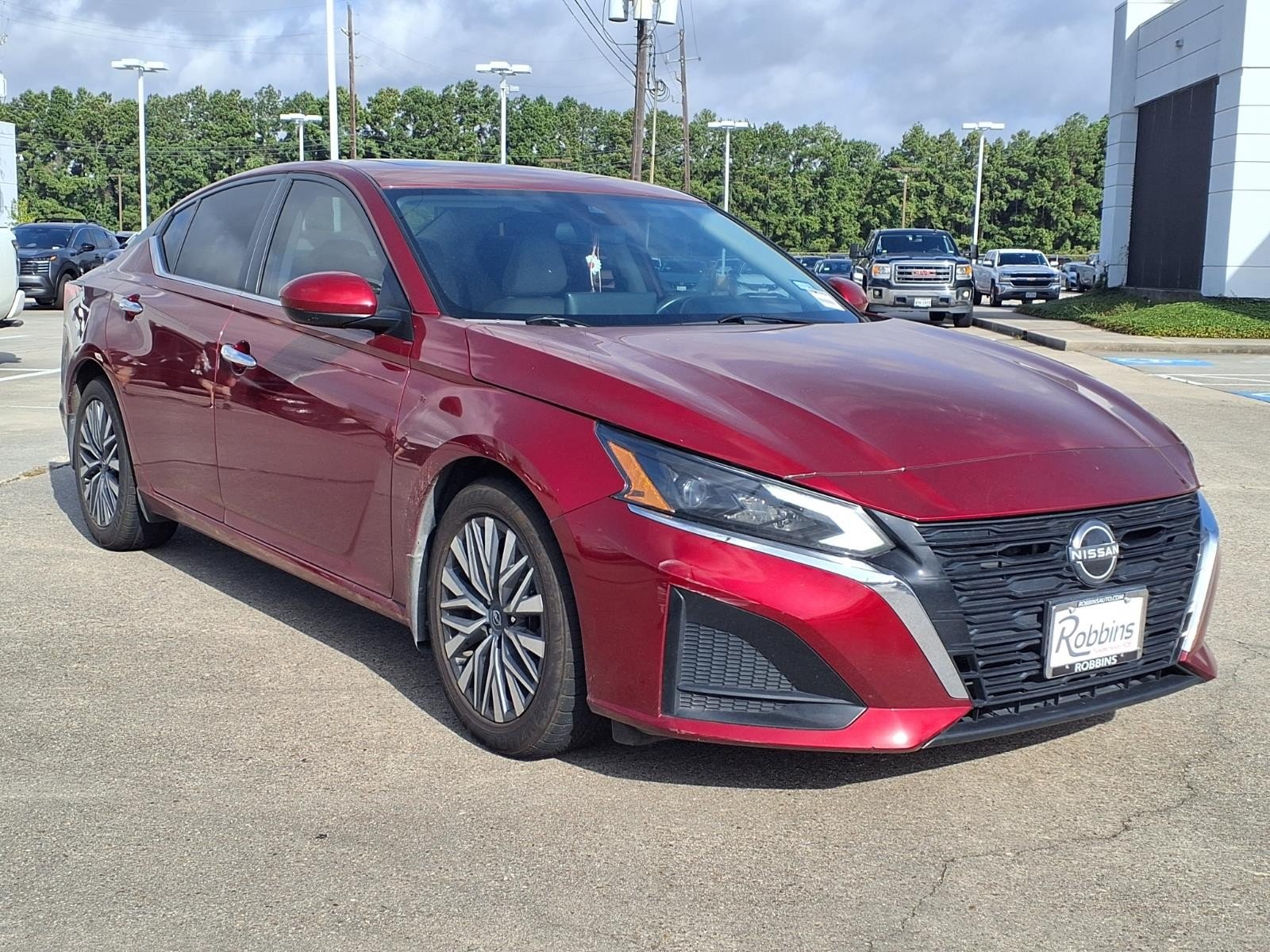 2023 Nissan Altima 2.5 SV Red at Robbins Nissan