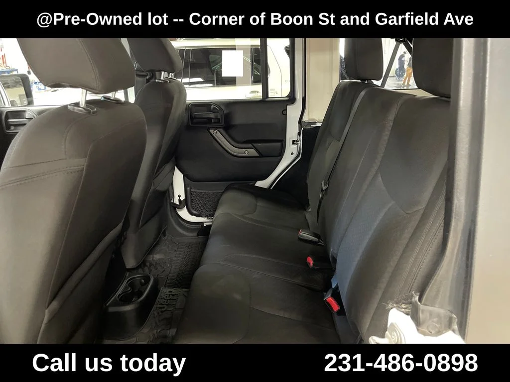 Used 2017 White Jeep Unlimited Sport image 25