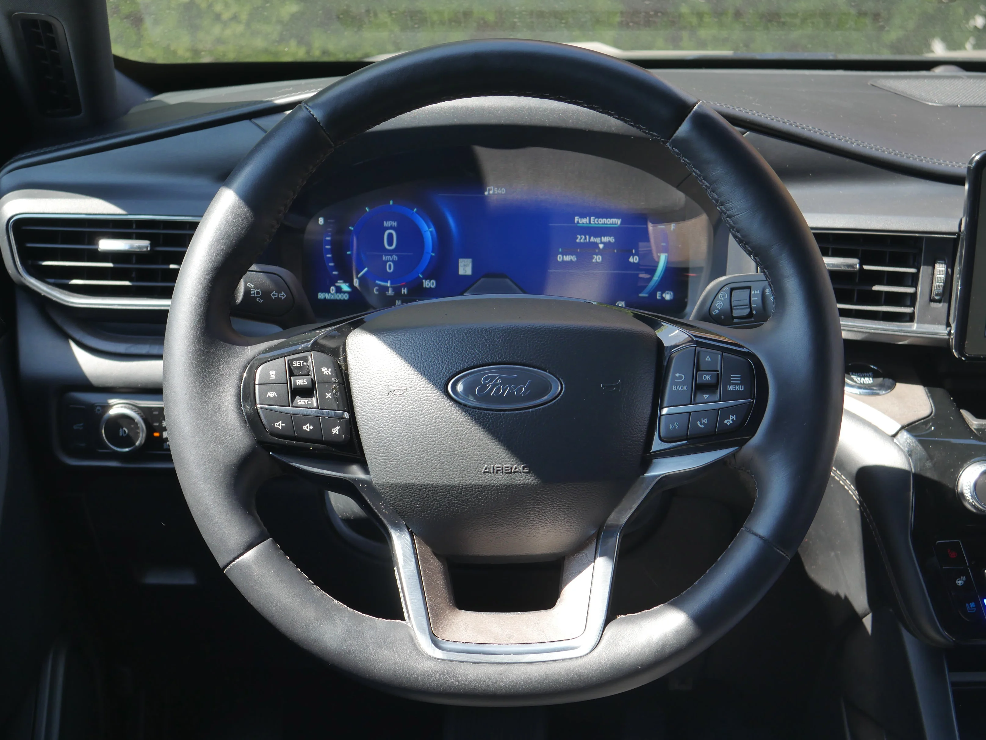 Certified Used 2024 Stone Blue Metallic Ford Platinum image 7