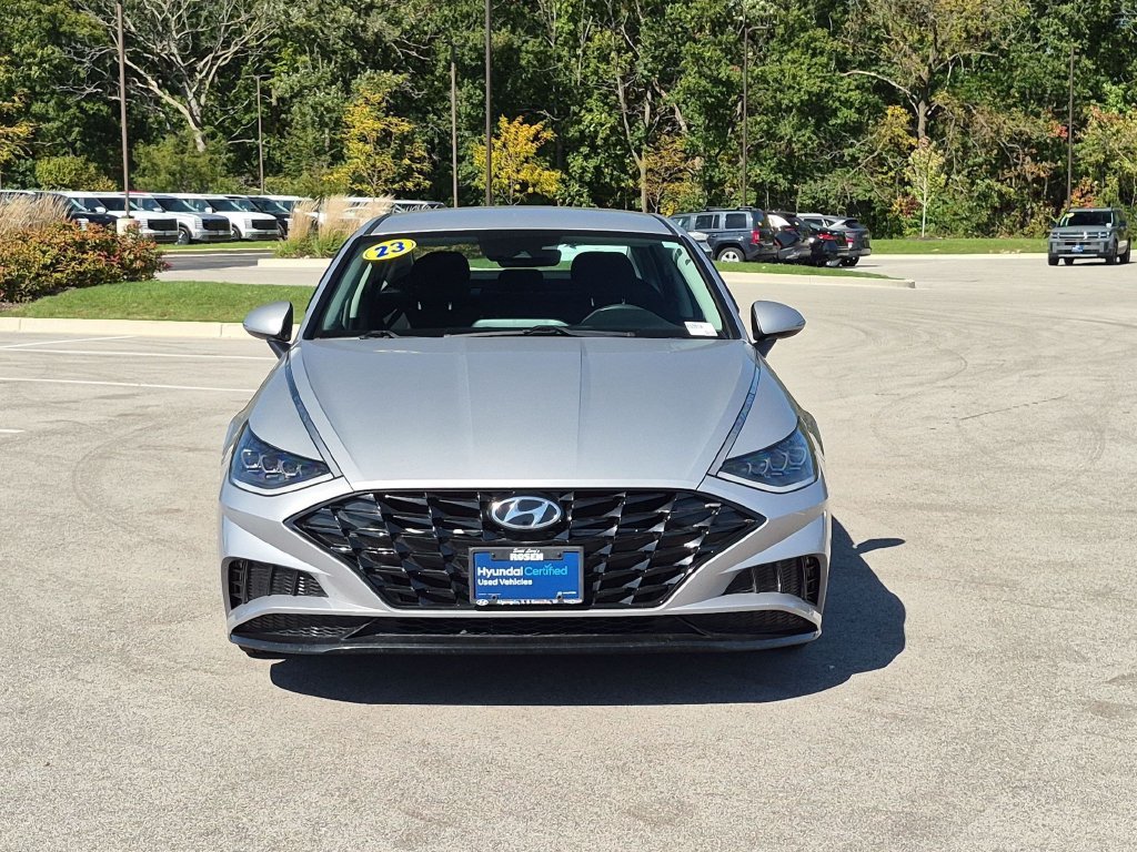 Certified Used 2023 Silver Hyundai SEL image 2
