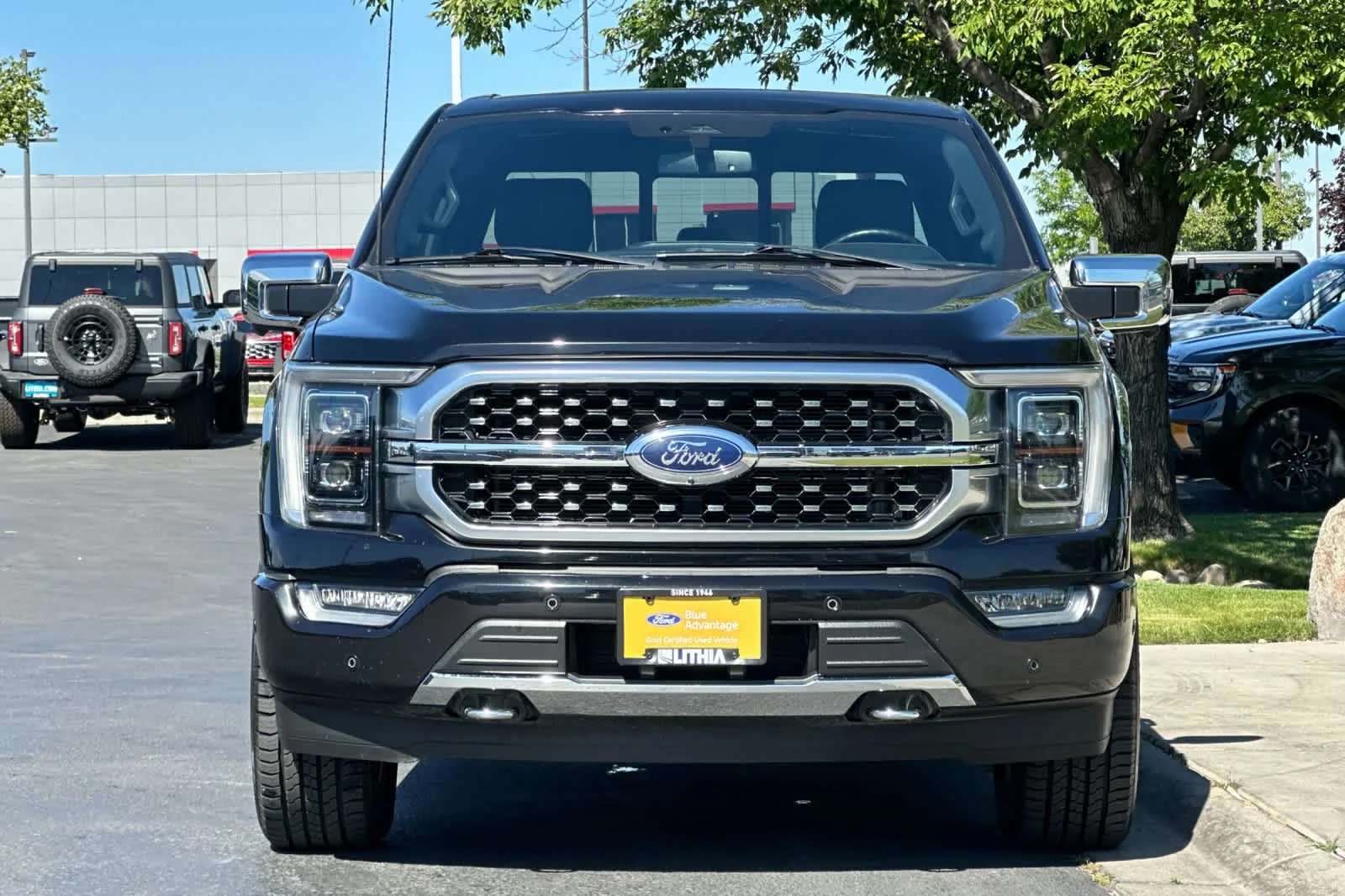 Certified Used 2023 Agate Black Metallic Ford Platinum image 10