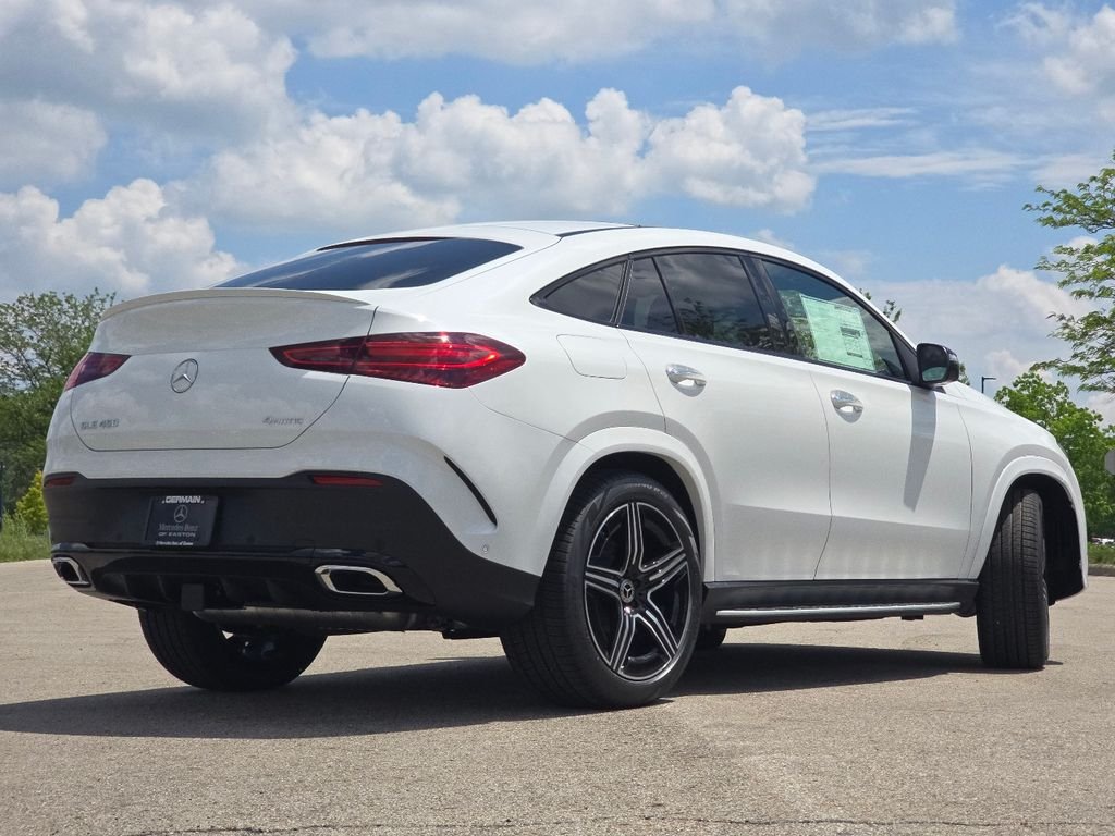 New 2026 MANUFAKTUR Moonlight White Metallic Mercedes-Benz GLE 450 Coupe image 16