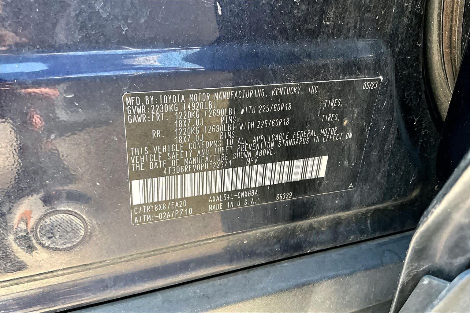 Used 2023 Blueprint Toyota Hybrid Limited image 36