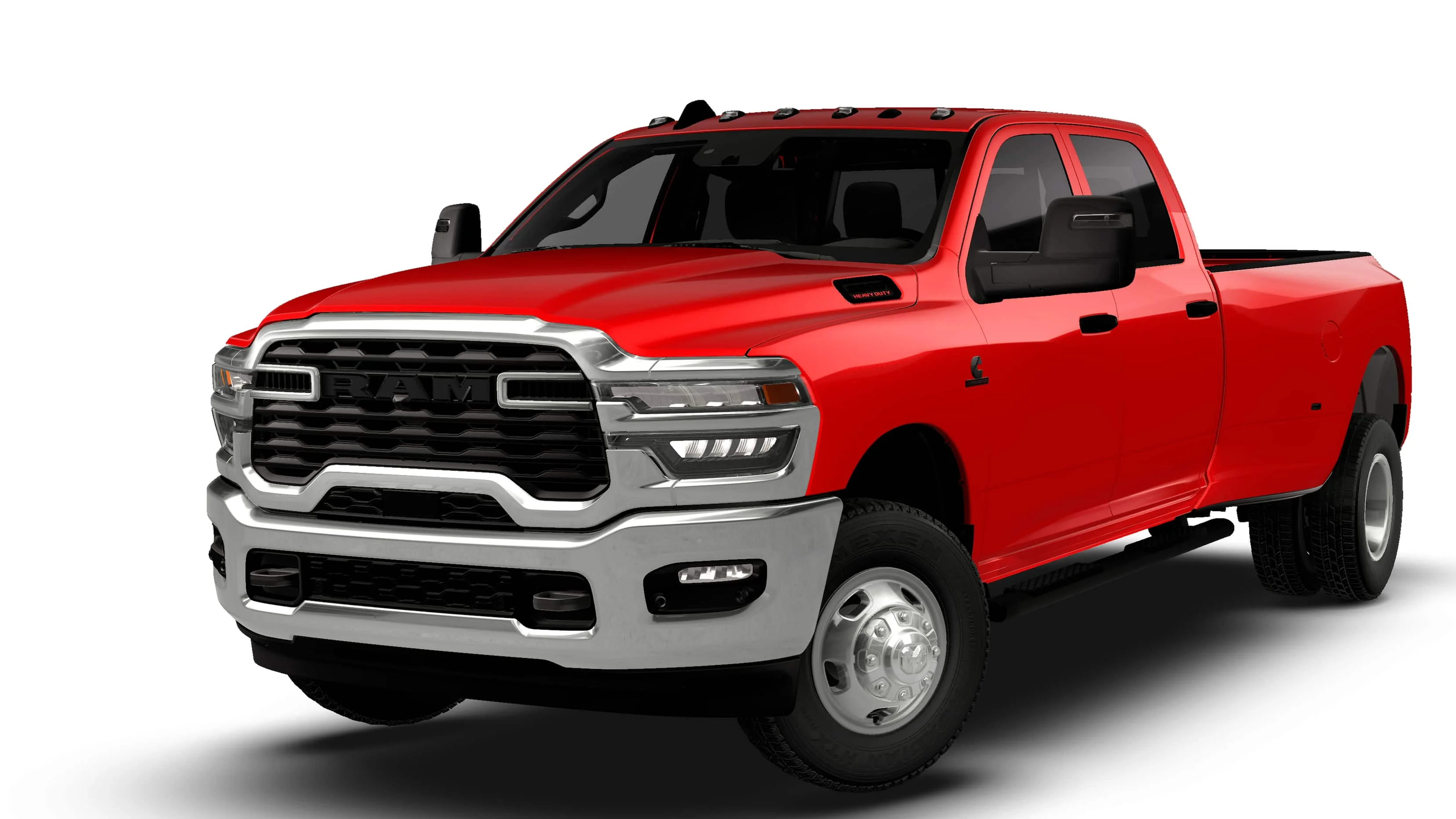 New 2026 Flame Red Clear-Coat Exterior Paint RAM TRADESMAN image 13