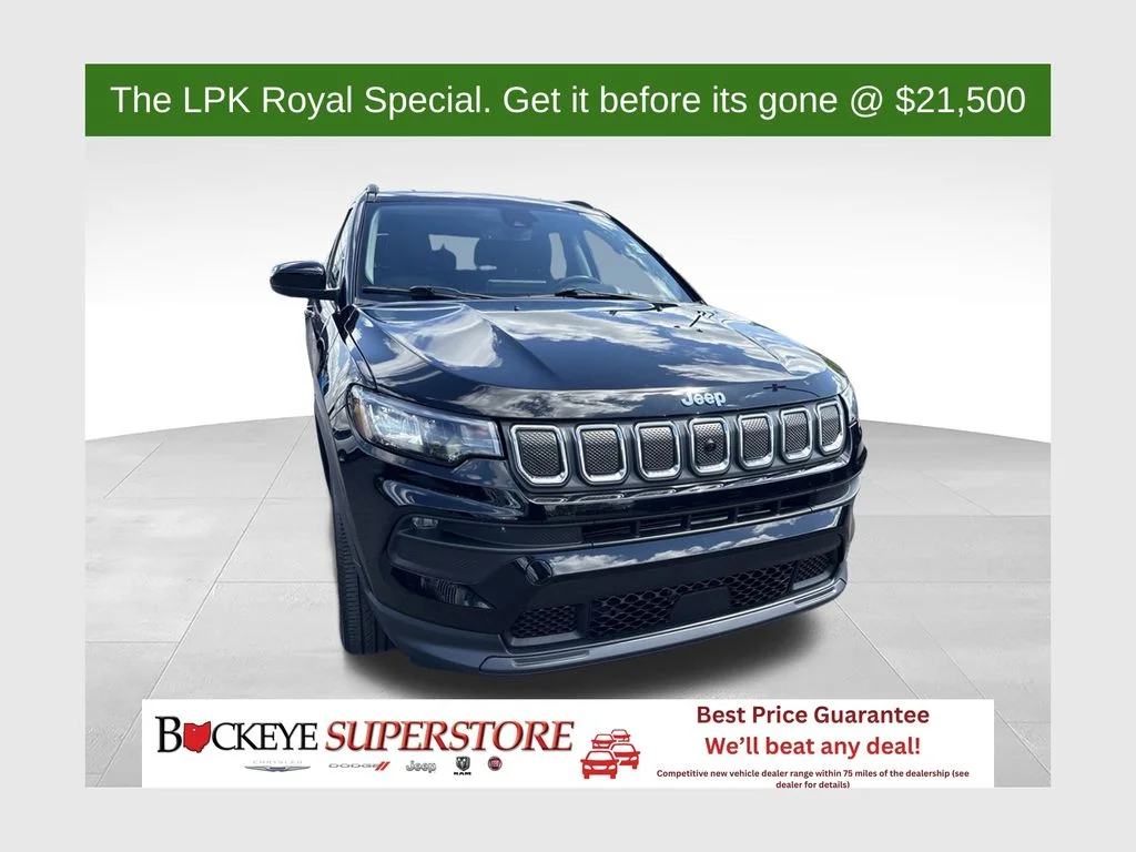 Used 2022 Black Jeep Latitude Lux image 1