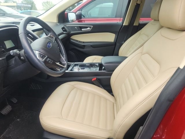 Used 2020 Red Metallic Ford SEL image 2