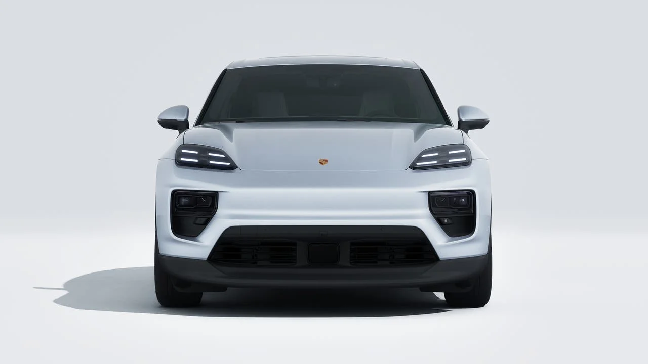 New 2026 Dolomite Silver Metallic Porsche Electric image 8