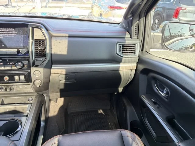 Used 2022 Black Nissan Crew Cab PRO-4X 4x4 image 14