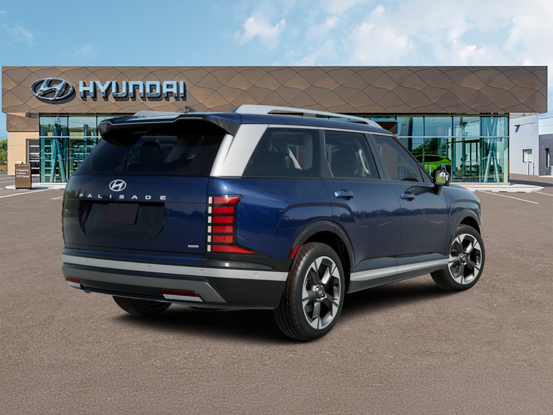 New 2027 Blue Hyundai Limited AWD image 5
