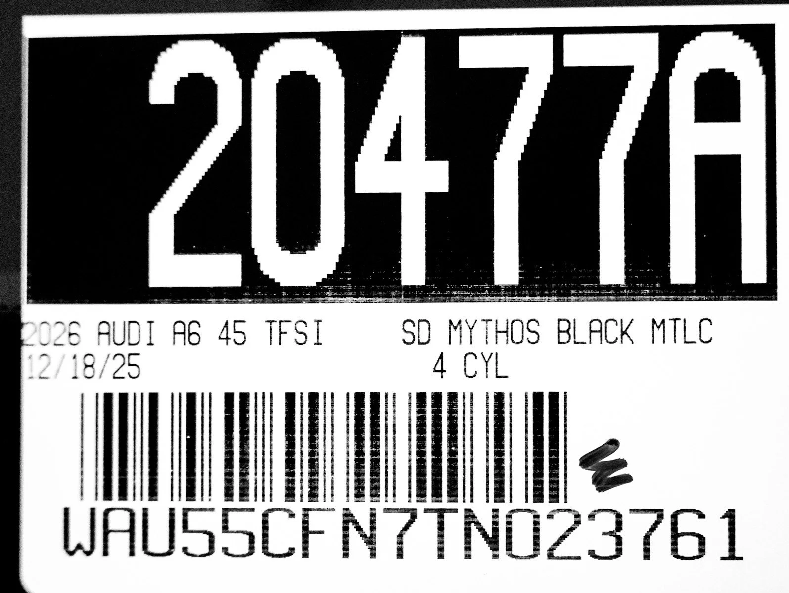 New 2026 Mythos Black Metallic Audi Premium Plus image 25
