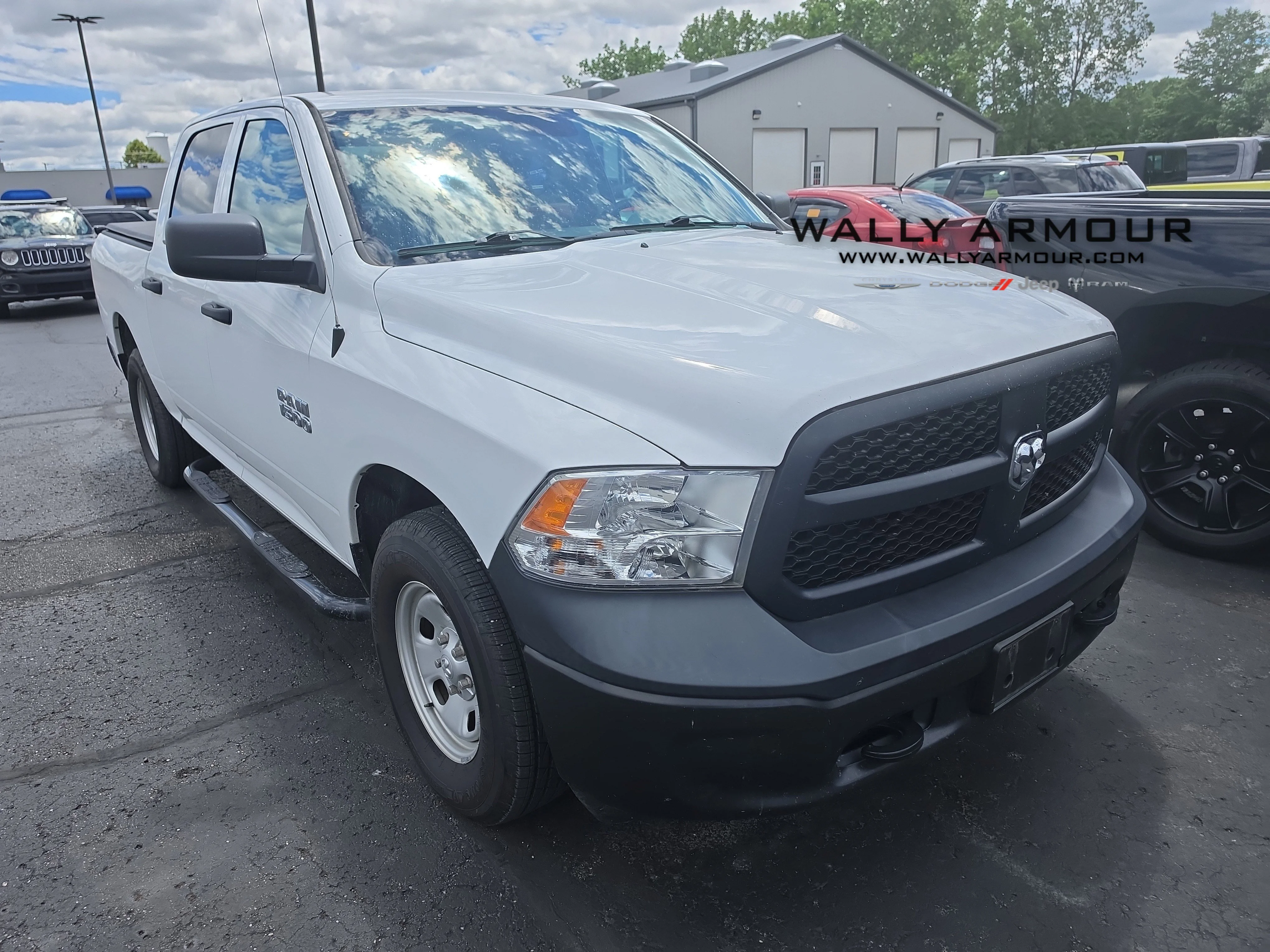 Used 2018 Bright White Clearcoat Ram Tradesman image 1