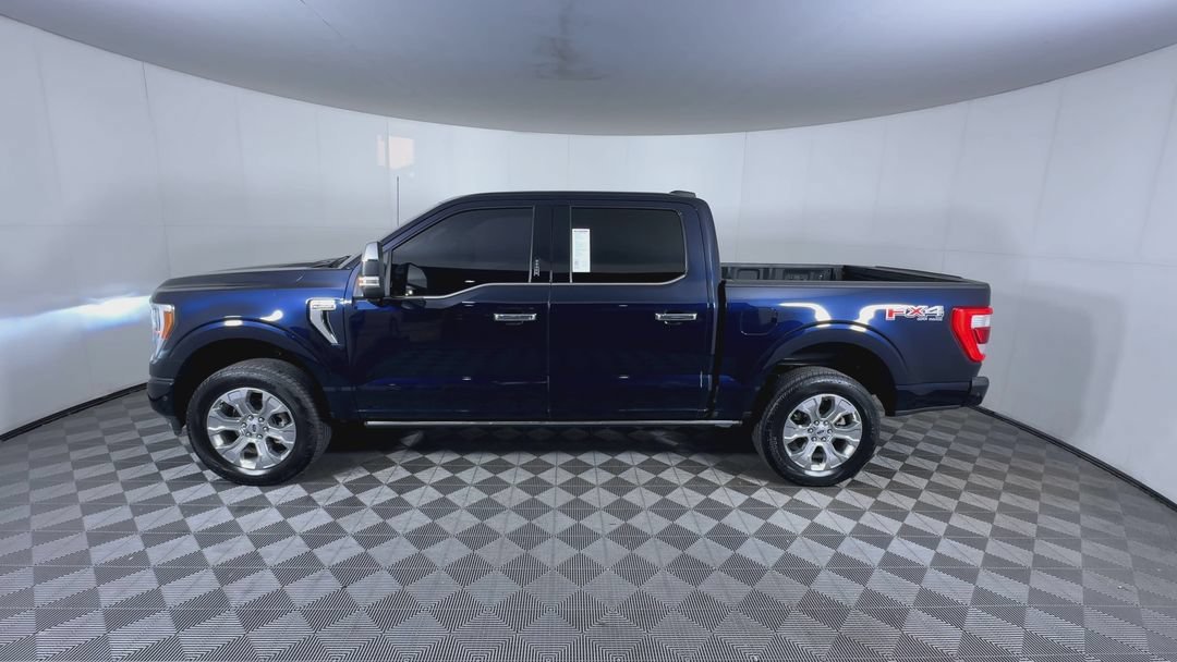 Used 2022 Antimatter Blue Metallic Ford Platinum image 5