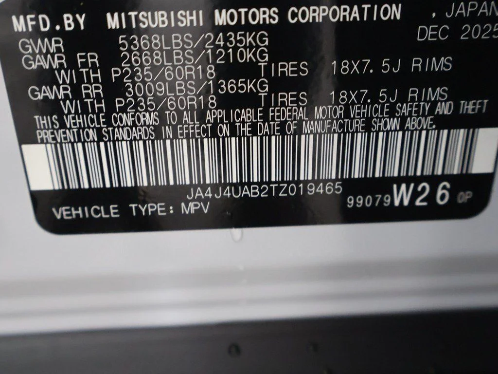 New 2026 White Mitsubishi ES 1.5T S-AWC image 48