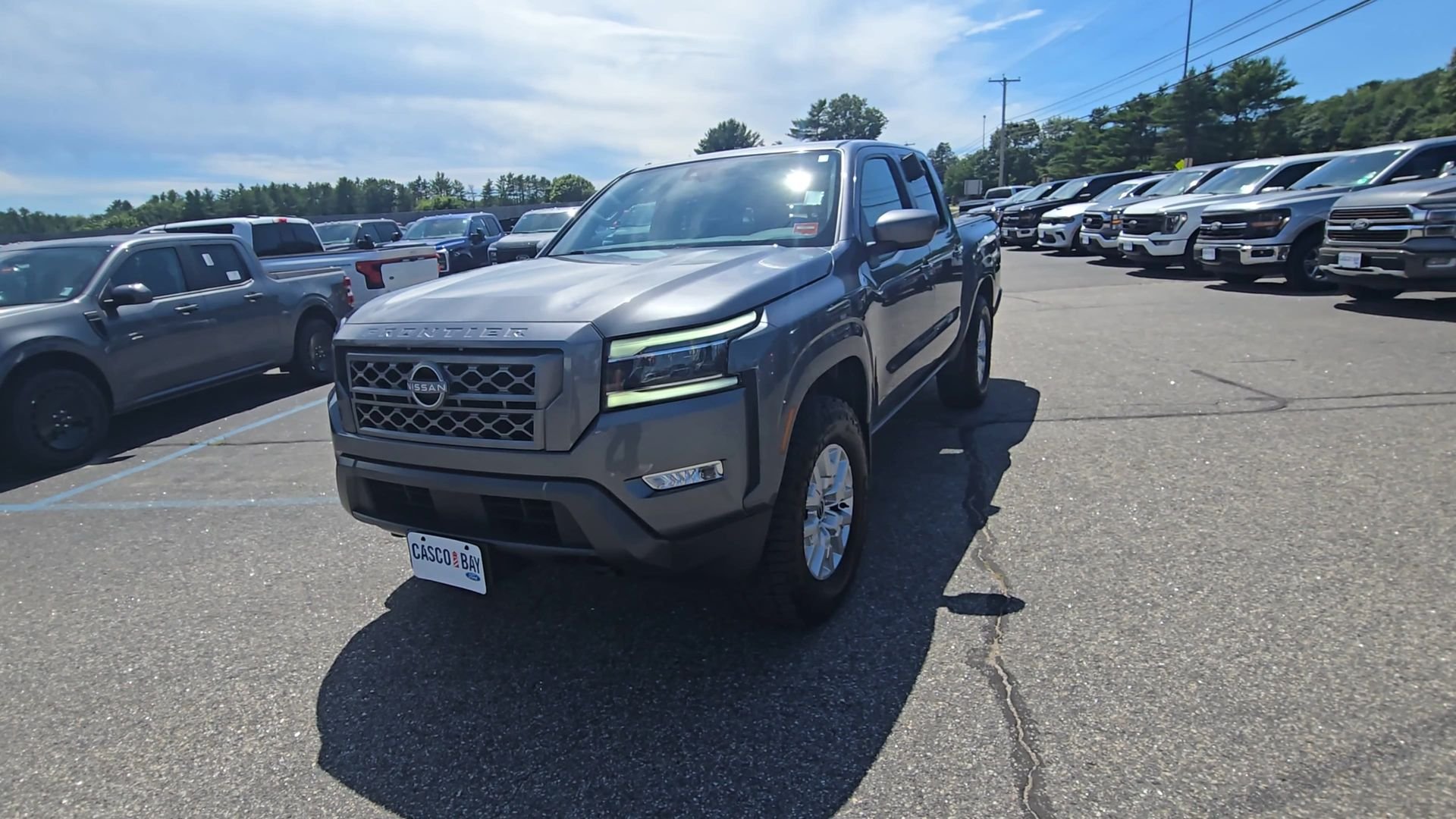 Certified Used 2023 Gun Metallic Nissan SV image 15