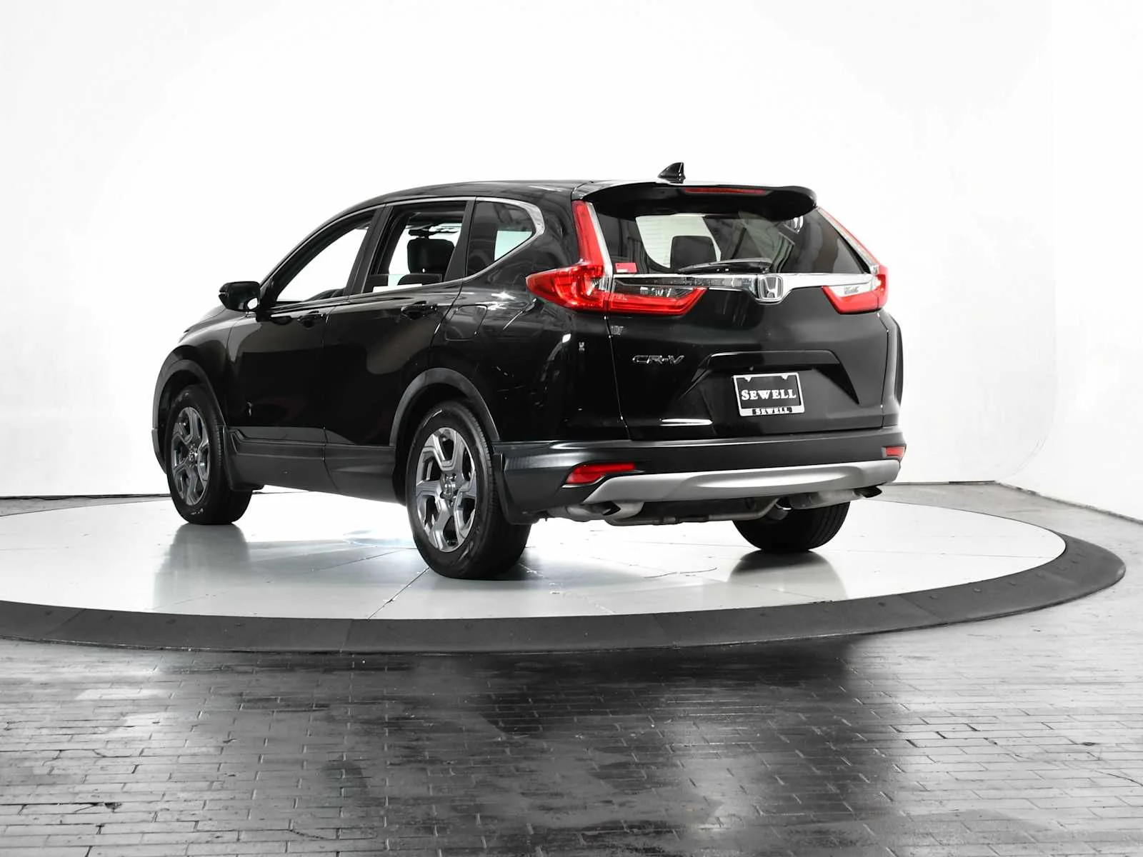Used 2017 Crystal Black Pearl Honda EX image 4