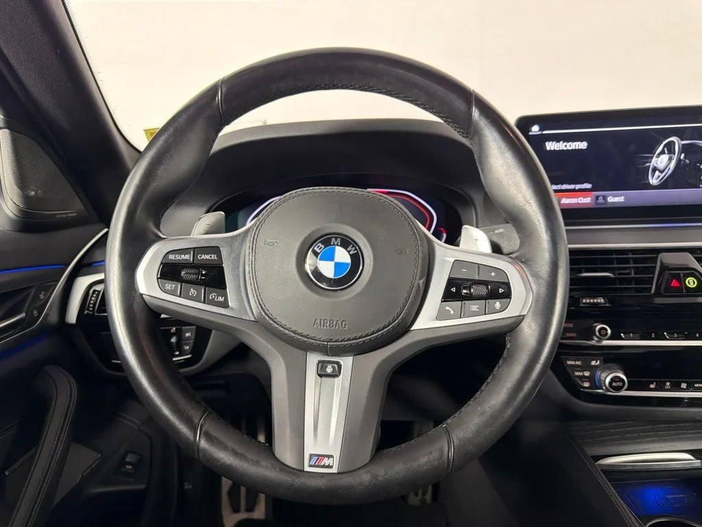 Certified Used 2023 Dark Graphite Metallic BMW 530i xDrive image 19