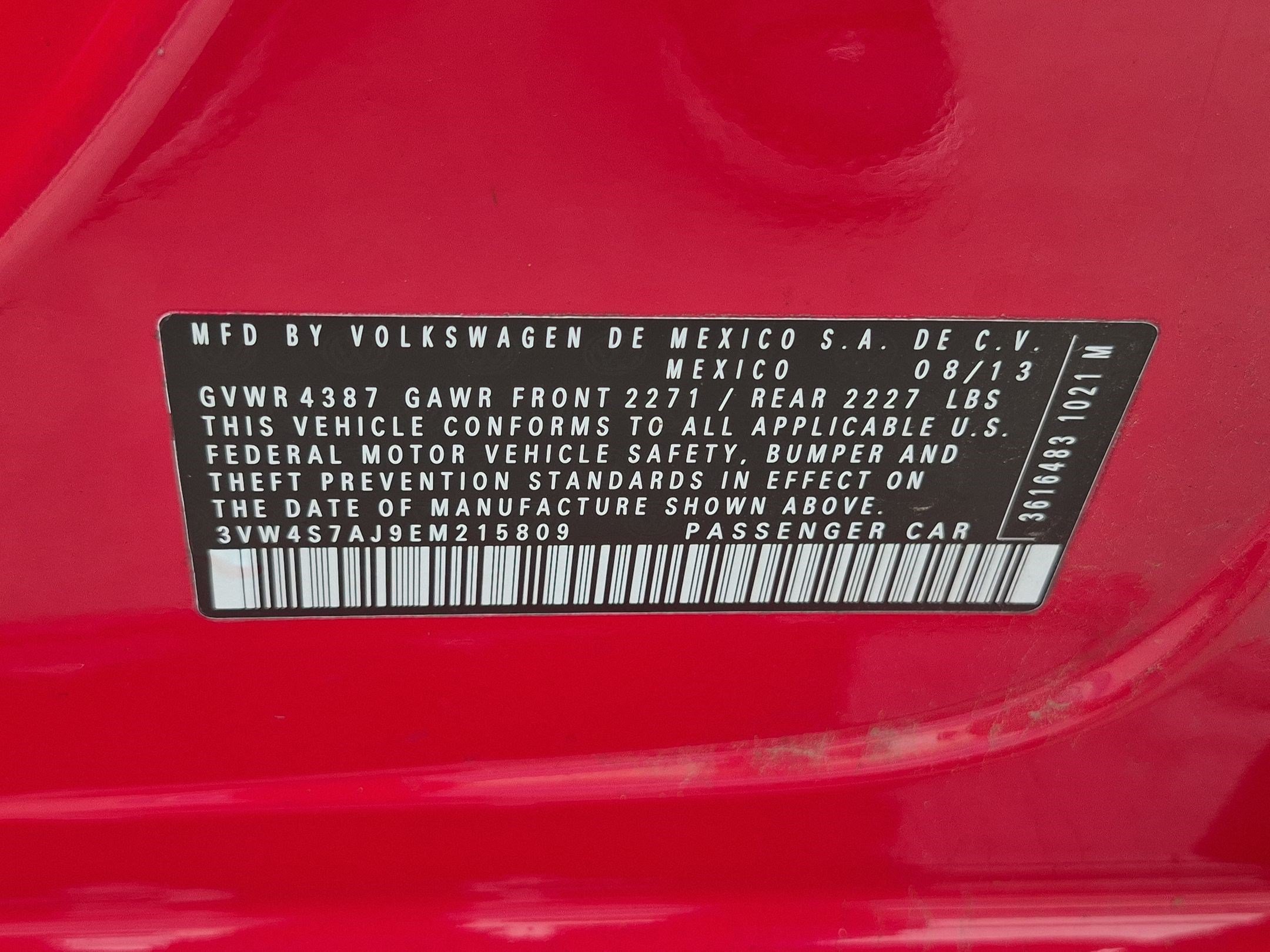 Used 2014 Tornado Red Volkswagen GLI Autobahn image 31
