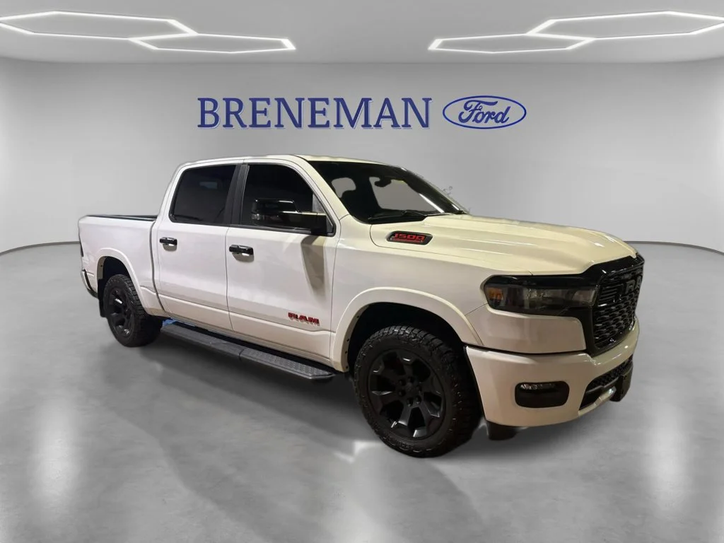 Used 2025 Bright White Clearcoat Ram Big Horn/Lone Star image 3