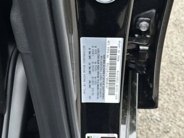 New 2026 Jet Black Mazda 2.5 S Select Sport Base image 31