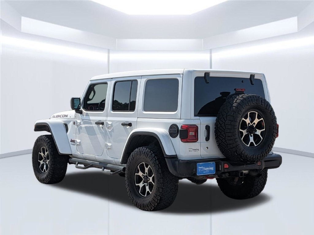 Used 2019 White Jeep Unlimited Rubicon image 3