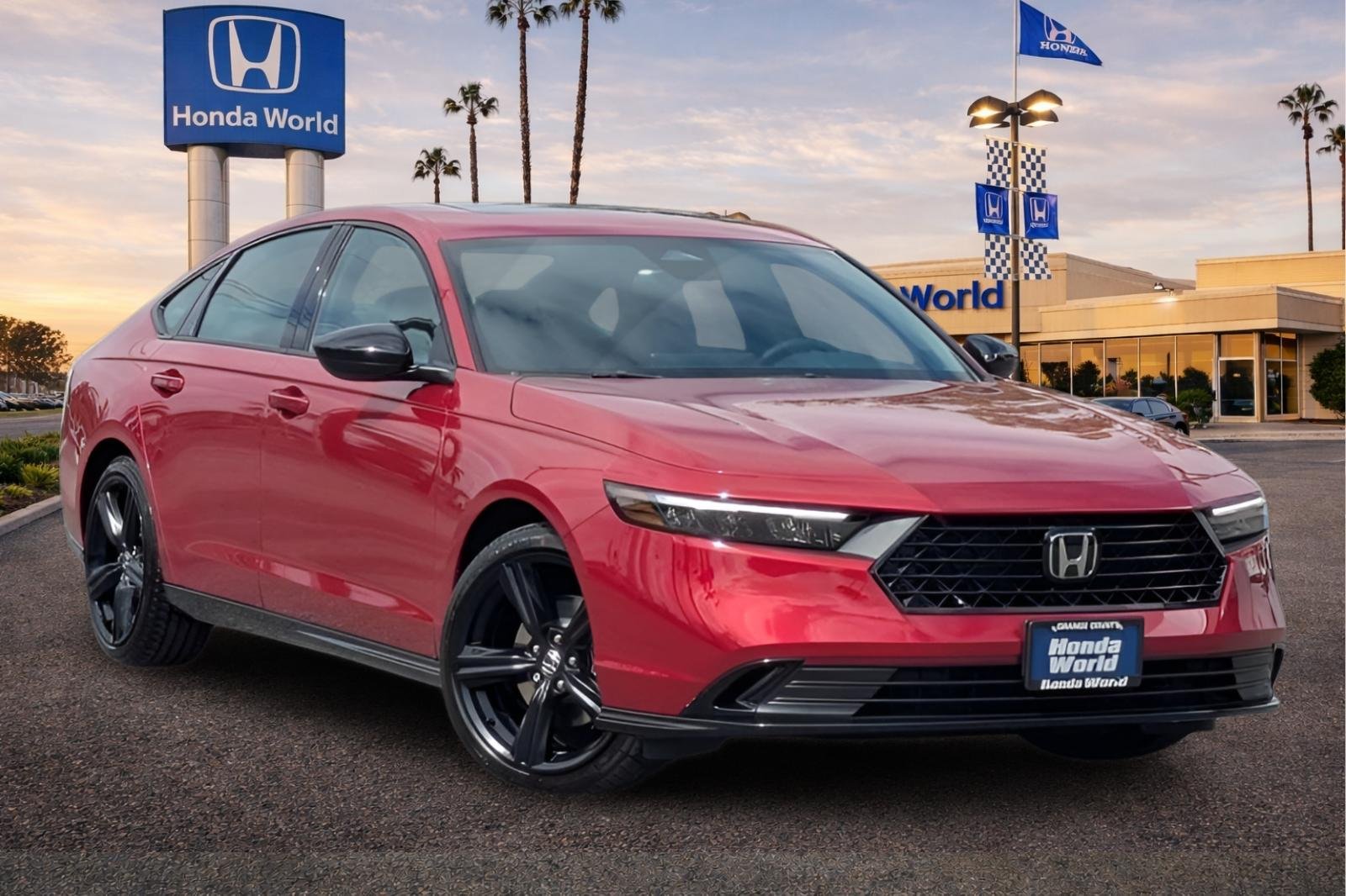 New 2026 Radiant Red Metallic Honda Sport-L image 2