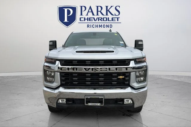 Certified Used 2022 Silver Ice Metallic Chevrolet LT image 2