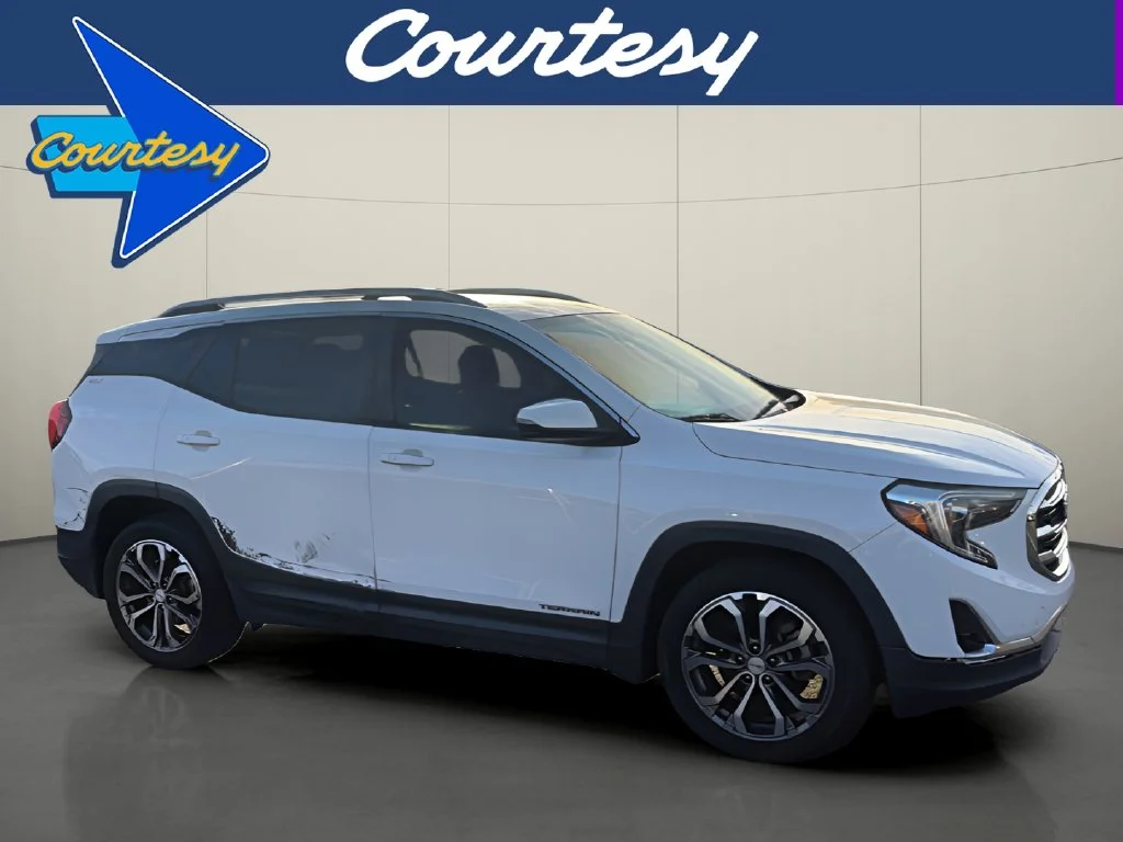 Used 2018 White GMC SLT image 1