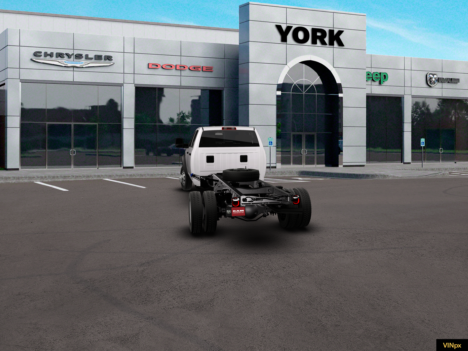 New 2026 Bright White Clear-Coat Exterior Paint RAM Tradesman image 13