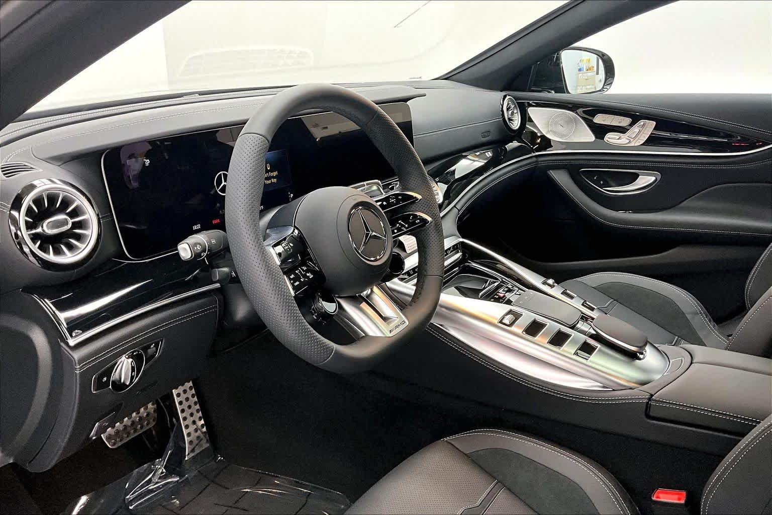 New 2026 Obsidian Black Metallic Mercedes-Benz AMG® GT 43 4-Door Coupe image 2