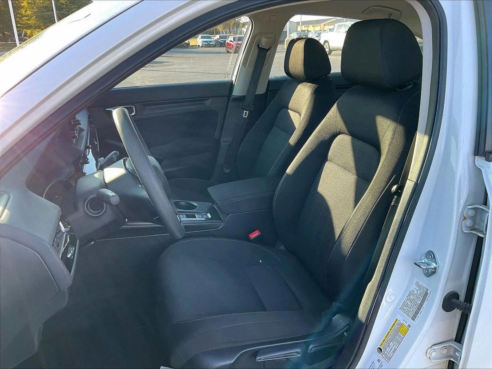 Certified Used 2025 Platinum White Pearl Honda LX image 6
